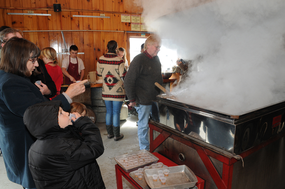Dakin Farm Maple Pancake Breakfast & Maple Sugaring VT